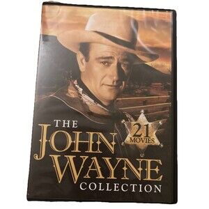 The John Wayne Collection 21 Movies 9-Disc DVD Box Set w/Book